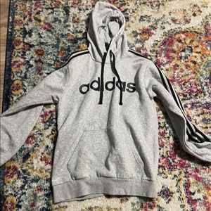 grey and black adidas sweatshirt never worn